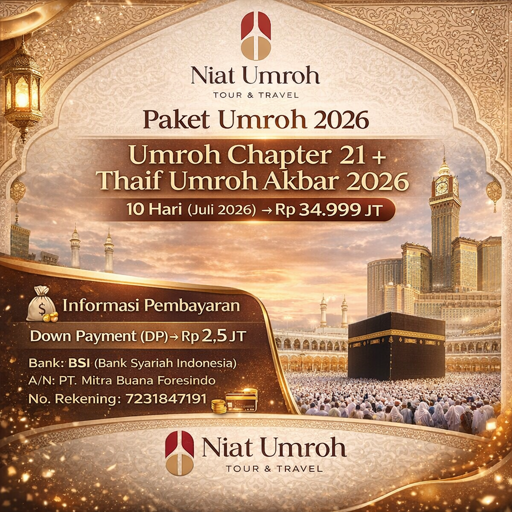 Umroh Chapter 21 + Thaif